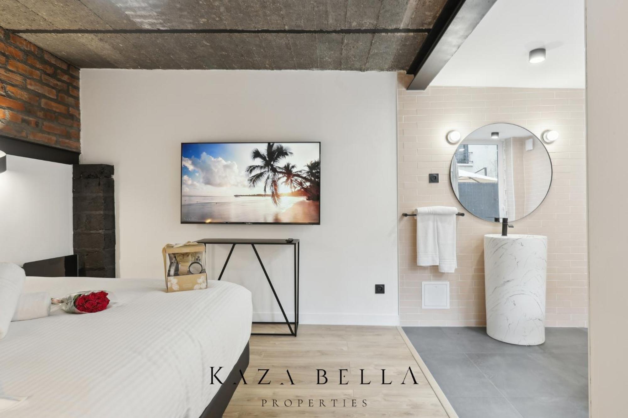 Kaza Bella - Maisons Alfort 6 Luxurious Little House With Private Garden And Jacuzzi Bagian luar foto
